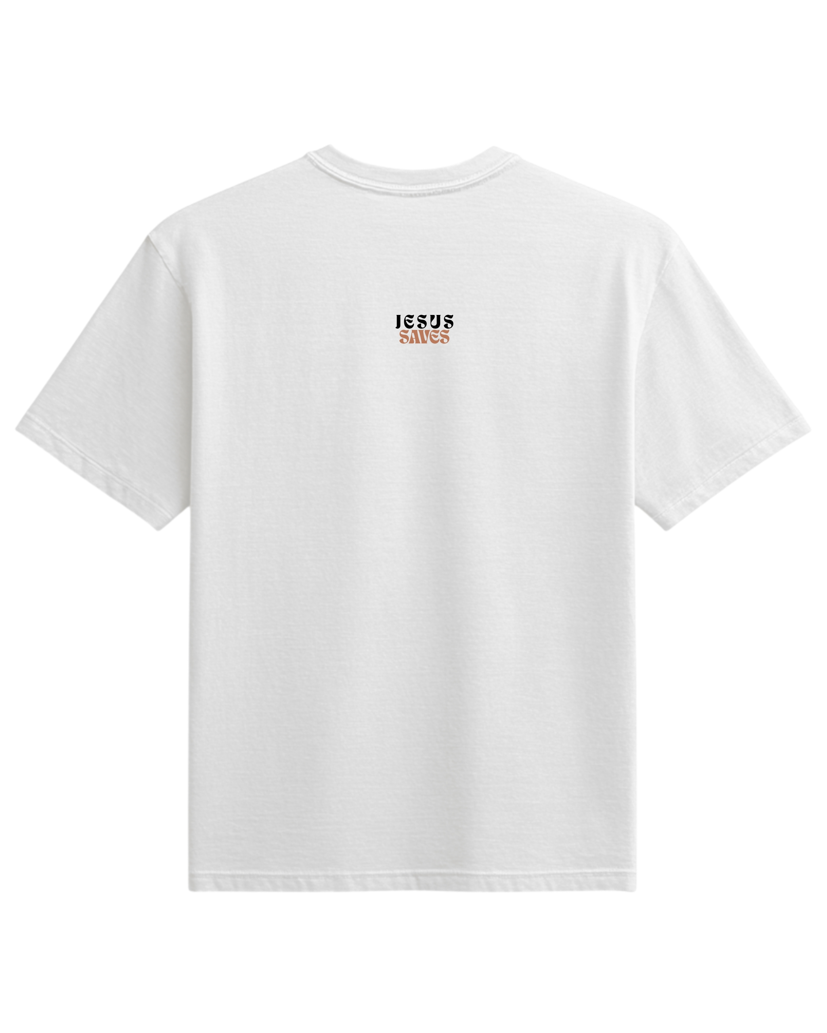 Jesus Saves — White
